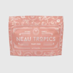 Neau Tropics Gummies Peachy Lychee